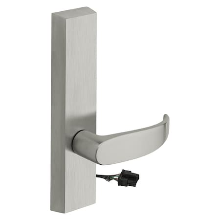 Sargent Grade 1 Electrified Exit Device Trim, Fail Secure, Power Off, Locks Lever, For Rim 8800 and NB8700 774-8 ETP 24V RHRB 26D